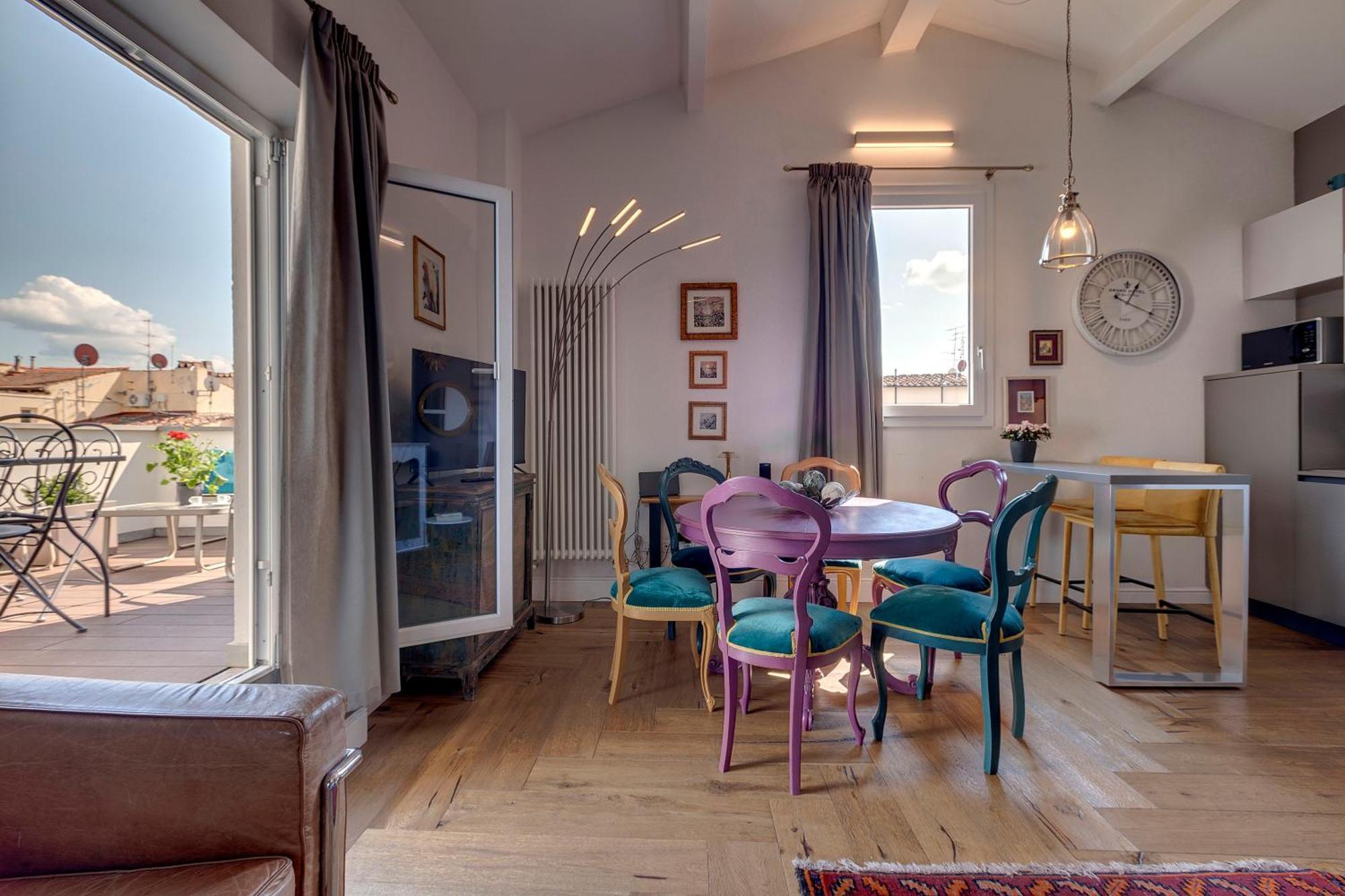 Ferienwohnung Badesse Terrace Florenz Exterior foto