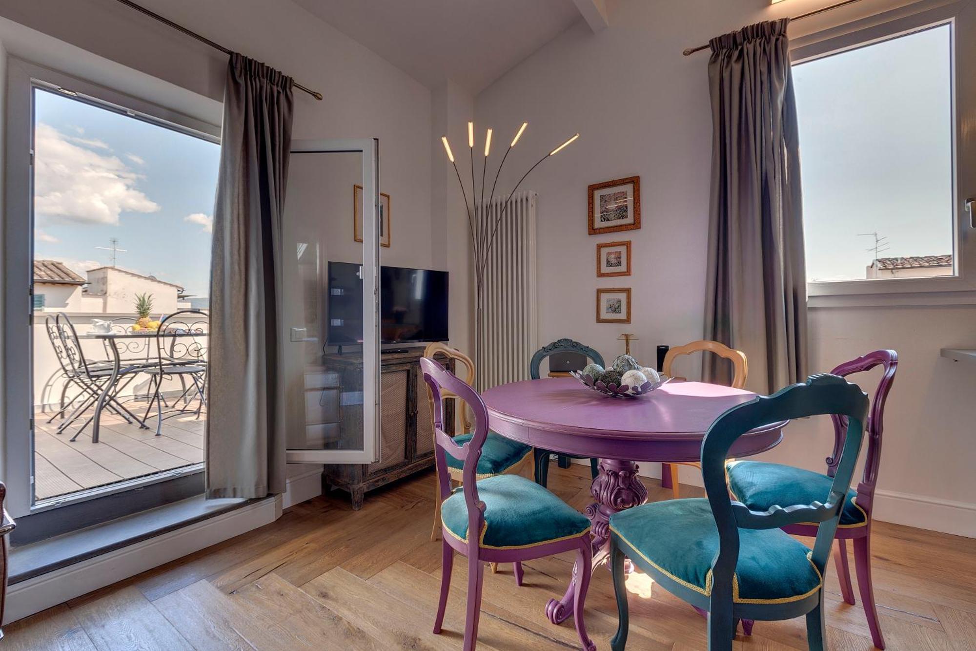 Ferienwohnung Badesse Terrace Florenz Exterior foto